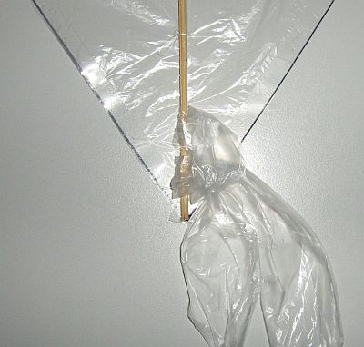 How to make a diamond kite - tail