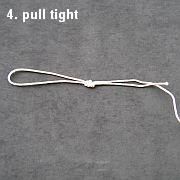 Knot Tying Instructions - The Simple Overhand Loop Knot - 4